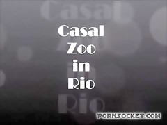 Casal zoo in rio