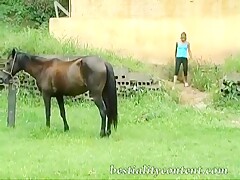 18 Teen fuck horse zoofilia Horse Sheila 1