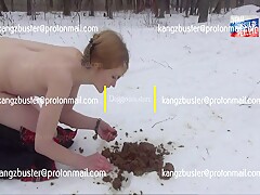 Nadya fuck horse and eat horse shit